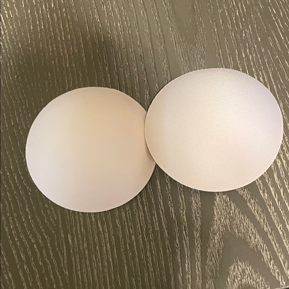Cream Bra Inserts - Picture 1 of 2